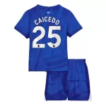 Completo calcio Chelsea Caicedo 25 Bambino Primo 2025-26