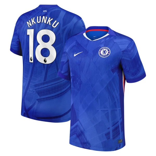 Maglia Chelsea Nkunku 18 Uomo Primo 2025-26 Maglia Chelsea Nkunku 18 Uomo Primo 2025-26
