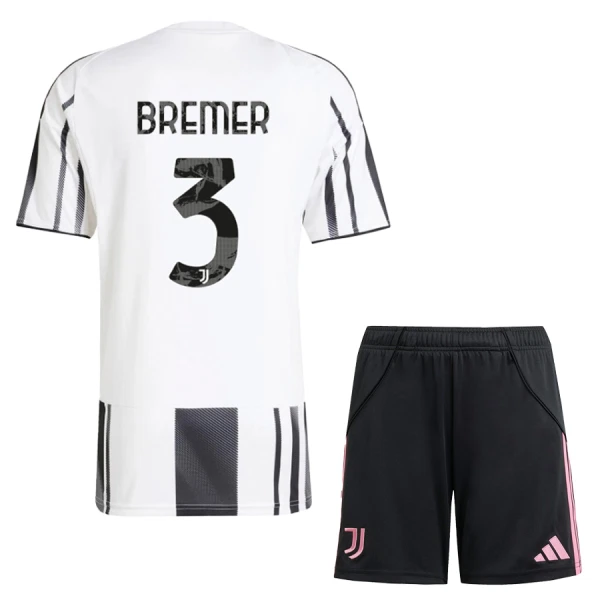 Completo calcio Juventus Bremer 3 Bambino Primo 2025-26 Completo calcio Juventus Bremer 3 Bambino Primo 2025-26