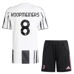 Completo calcio Juventus Koopmeiners 8 Bambino Primo 2025-26