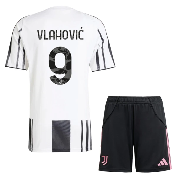 Completo calcio Juventus Vlahovic 9 Bambino Primo 2025-26 Completo calcio Juventus Vlahovic 9 Bambino Primo 2025-26