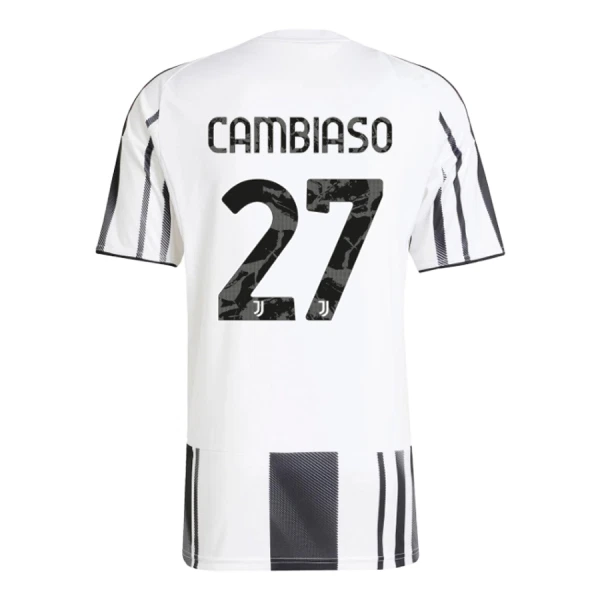 Maglia Juventus Cambiaso 27 Uomo Primo 2025-26 Maglia Juventus Cambiaso 27 Uomo Primo 2025-26