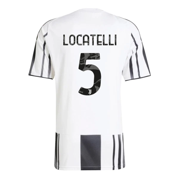 Maglia Juventus Locatelli 5 Uomo Primo 2025-26 Maglia Juventus Locatelli 5 Uomo Primo 2025-26