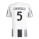 Maglia Juventus Locatelli 5 Uomo Primo 2025-26 Maglia Juventus Locatelli 5 Uomo Primo 2025-26