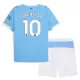 Completo calcio Manchester City Grealish 10 Bambino Primo 2025-26 Completo calcio Manchester City Grealish 10 Bambino Primo 2025-26