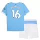 Completo calcio Manchester City Rodrigo 16 Bambino Primo 2025-26 Completo calcio Manchester City Rodrigo 16 Bambino Primo 2025-26