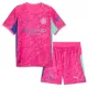 Completo calcio Portiere Manchester City Ederson M. 31 Bambino 2025-26 Rosa