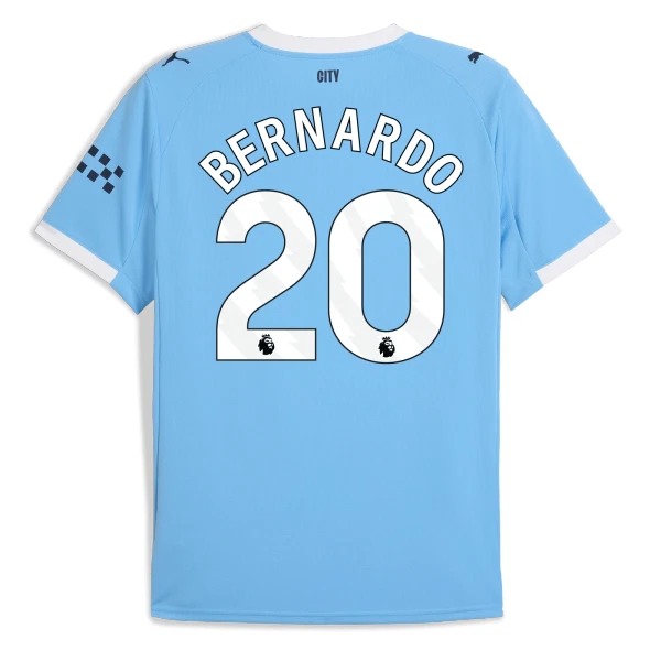 Maglia Manchester City Bernardo 20 Uomo Primo 2025-26 Maglia Manchester City Bernardo 20 Uomo Primo 2025-26