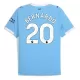 Maglia Manchester City Bernardo 20 Uomo Primo 2025-26 Maglia Manchester City Bernardo 20 Uomo Primo 2025-26