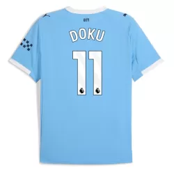 Maglia Manchester City Doku 11 Uomo Primo 2025-26