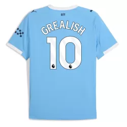 Maglia Manchester City Grealish 10 Uomo Primo 2025-26 Maglia Manchester City Grealish 10 Uomo Primo 2025-26