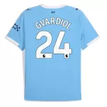 Maglia Manchester City Gvardiol 24 Uomo Primo 2025-26