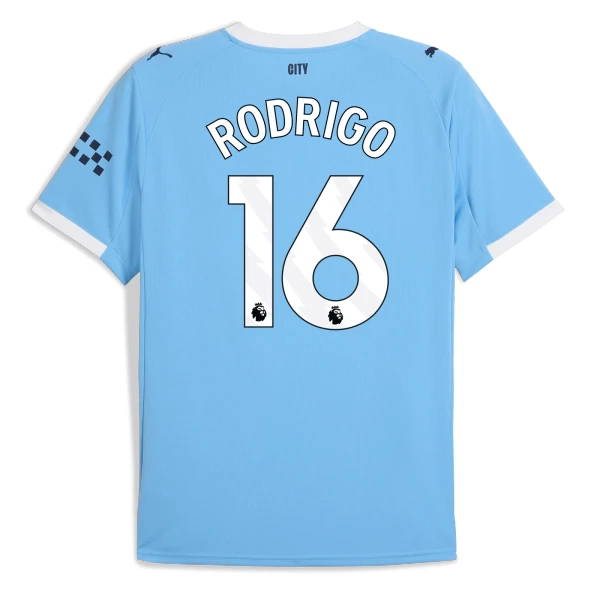 Maglia Manchester City Rodrigo 16 Uomo Primo 2025-26 Maglia Manchester City Rodrigo 16 Uomo Primo 2025-26