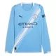 Maglia Manchester City Uomo Primo 2025-26 Maniche Lunghe Maglia Manchester City Uomo Primo 2025-26 Maniche Lunghe