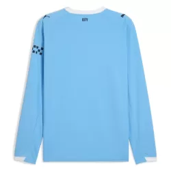 Maglia Manchester City Uomo Primo 2025-26 Maniche Lunghe