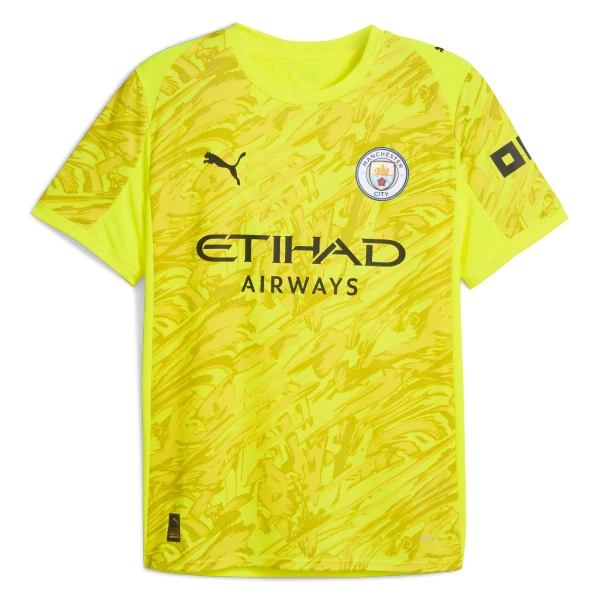 Maglia Portiere Manchester City Ederson M. 31 Uomo 2025-26 Gialla