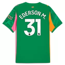 Maglia Portiere Manchester City Ederson M. 31 Uomo 2025-26 Verde Maglia Portiere Manchester City Ederson M. 31 Uomo 2025-26 Verde