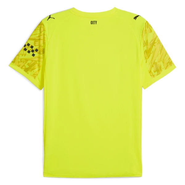 Maglia Portiere Manchester City Uomo 2025-26 Gialla