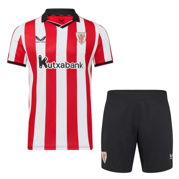 Completo calcio Athletic Bilbao Bambino Primo 2025-26 Completo calcio Athletic Bilbao Bambino Primo 2025-26