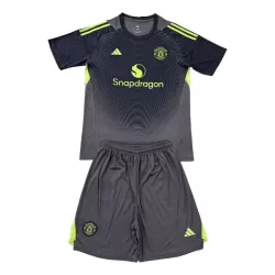 Completo calcio Portiere Manchester United Bambino 2025-26 Nera Completo calcio Portiere Manchester United Bambino 2025-26 Nera