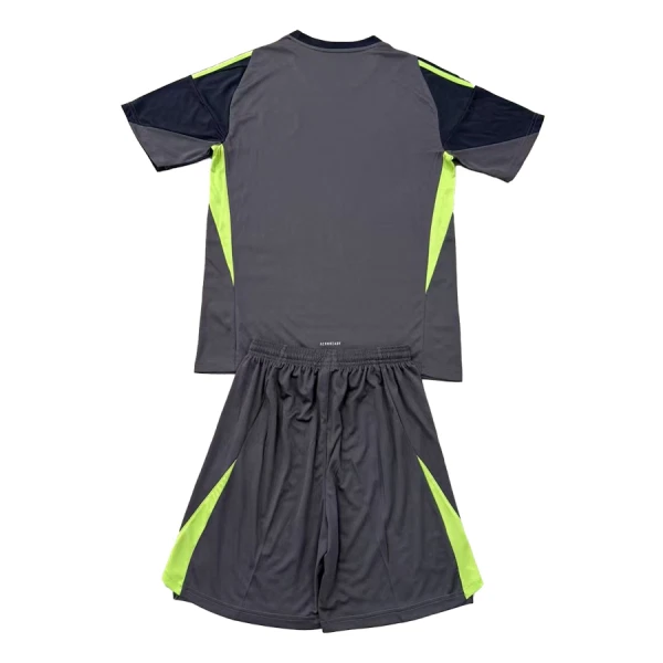 Completo calcio Portiere Manchester United Bambino 2025-26 Nera
