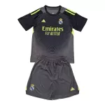Completo calcio Portiere Real Madrid Bambino 2025-26 Nera