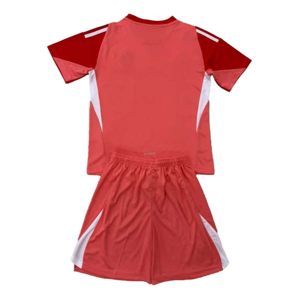 Completo calcio Portiere Real Madrid Bambino 2025-26 Rossa