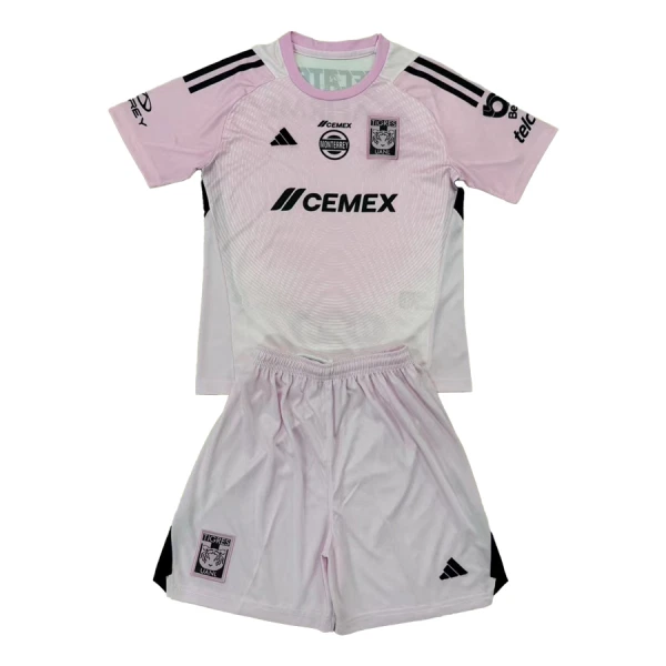 Completo calcio Portiere Tigres UANL Bambino 2025-26 Rosa Completo calcio Portiere Tigres UANL Bambino 2025-26 Rosa