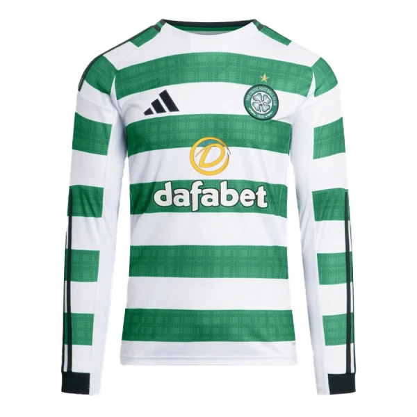 Maglia Celtic Glasgow Uomo Primo 2025-26 Maniche Lunghe Maglia Celtic Glasgow Uomo Primo 2025-26 Maniche Lunghe