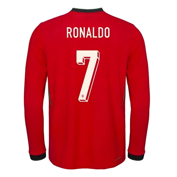 Maglia Portogallo Ronaldo 7 Uomo Primo 2025 Maniche Lunghe