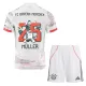 Completo calcio FC Bayern Monaco Thomas Müller 25 Bambino Secondo 2025-26 - Speciale Completo calcio FC Bayern Monaco Thomas Müller 25 Bambino Secondo 2025-26 - Speciale