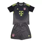 Completo calcio Portiere FC Bayern Monaco Bambino 2025-26 Nera