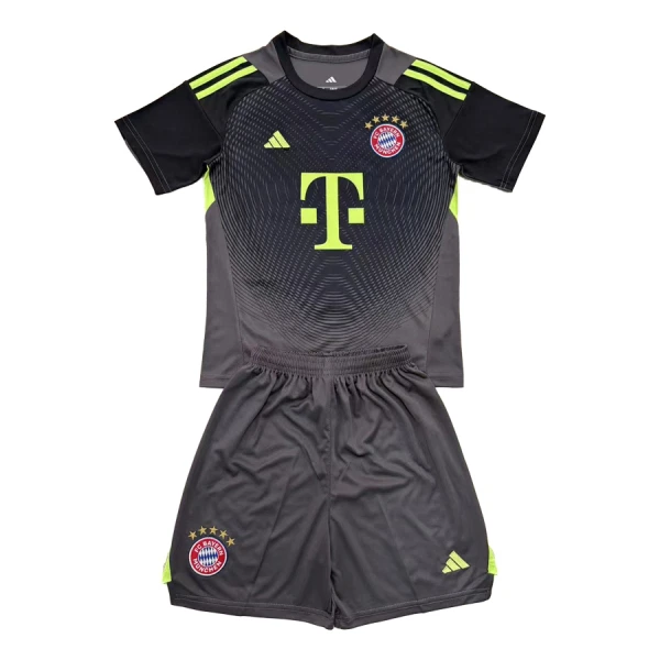 Completo calcio Portiere FC Bayern Monaco Bambino 2025-26 Nera Completo calcio Portiere FC Bayern Monaco Bambino 2025-26 Nera