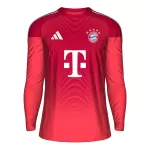 Maglia Portiere FC Bayern Monaco Uomo 2025-26 Rossa Maniche Lunghe