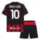 Completo calcio AC Milan Rafael Leao 10 Bambino Primo 2025-26 Completo calcio AC Milan Rafael Leao 10 Bambino Primo 2025-26