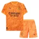 Completo calcio Portiere AC Milan Bambino 2025-26 Arancia
