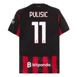 Maglia AC Milan Pulisic 11 Uomo Primo 2025-26 Maglia AC Milan Pulisic 11 Uomo Primo 2025-26