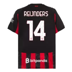 Maglia AC Milan Reijnders 14 Uomo Primo 2025-26 Maglia AC Milan Reijnders 14 Uomo Primo 2025-26