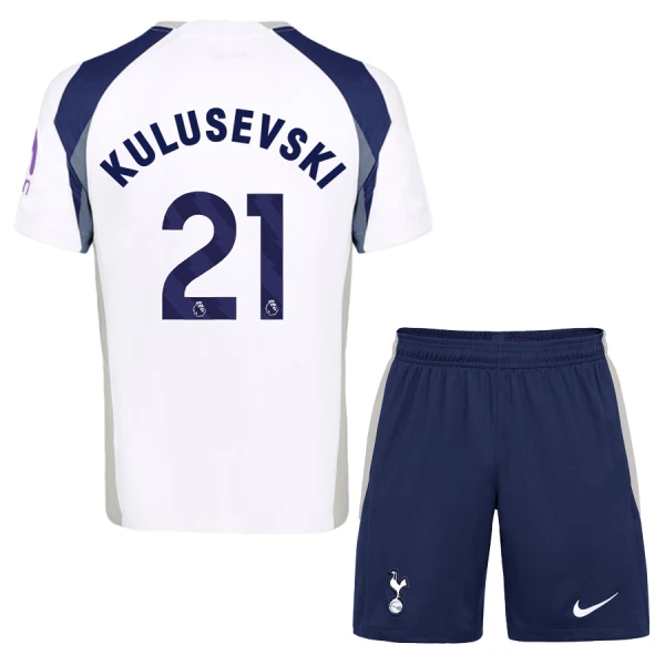 Completo calcio Tottenham Hotspur Kulusevski 21 Bambino Primo 2025-26
