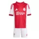 Completo calcio Ajax Amsterdam Bambino Primo 2025-26 Completo calcio Ajax Amsterdam Bambino Primo 2025-26