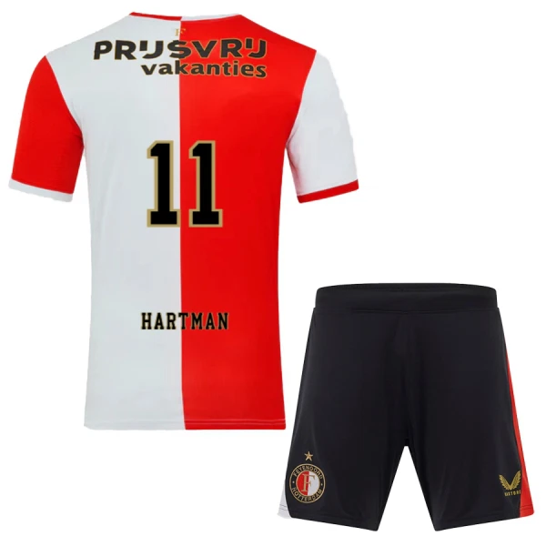 Completo calcio Feyenoord Rotterdam Hartman 11 Bambino Primo 2025-26