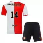Completo calcio Feyenoord Rotterdam Paixao 14 Bambino Primo 2025-26