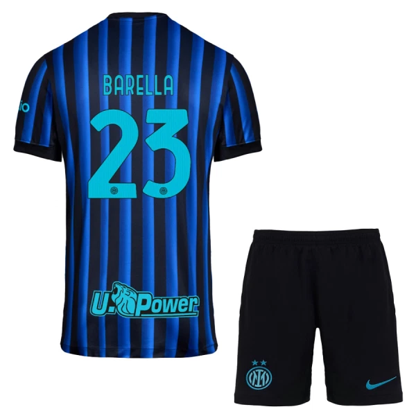 Completo calcio Inter Milan Barella 23 Bambino Primo 2025-26
