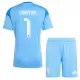 Completo calcio Portiere Real Madrid Courtois 1 Bambino 2025-26