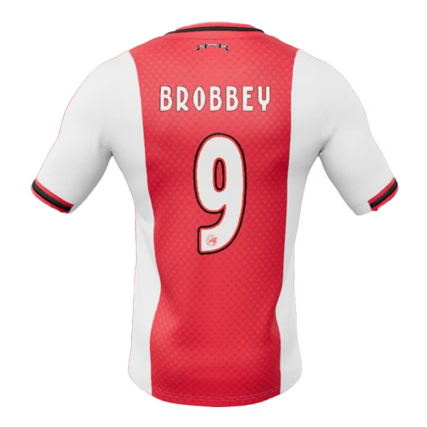 Maglia Ajax Amsterdam Brobbey 9 Uomo Primo 2025-26
