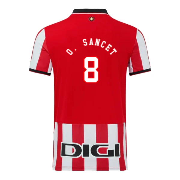 Maglia Athletic Bilbao O. Sancet 8 Uomo Primo 2025-26 Maglia Athletic Bilbao O. Sancet 8 Uomo Primo 2025-26