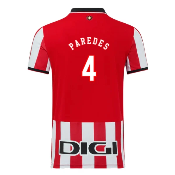 Maglia Athletic Bilbao Paredes 4 Uomo Primo 2025-26
