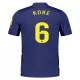 Maglia Atlético Madrid Koke 6 Uomo Secondo 2025-26 Maglia Atlético Madrid Koke 6 Uomo Secondo 2025-26