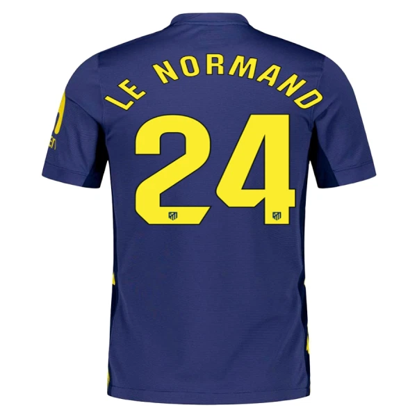 Maglia Atlético Madrid Le Normand 24 Uomo Secondo 2025-26