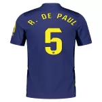 Maglia Atlético Madrid R. De Paul 5 Uomo Secondo 2025-26